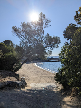 La plage où je vais depuis toujours, l'un des rares endroits "chez moi" se trouve être largement partagé...